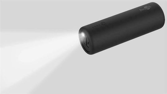 Goobay Bike 5.0 Power Bank 5000mAh cu Port USB-A Negru