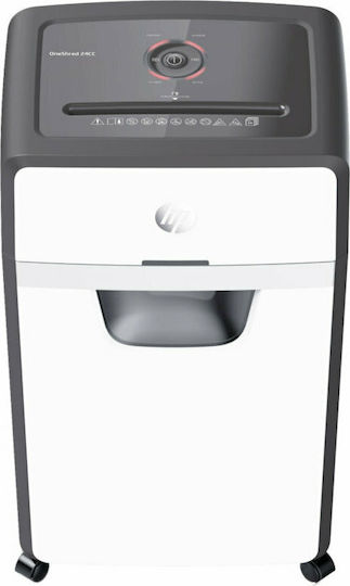 HP Καταστροφέας Εγγράφων Oneshred Cross Cut 18 Φύλλων με Κάδο 25lt