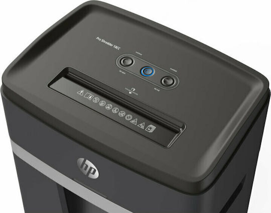 HP Καταστροφέας Εγγράφων Oneshred Micro Cut 16 Φύλλων με Κάδο 30lt