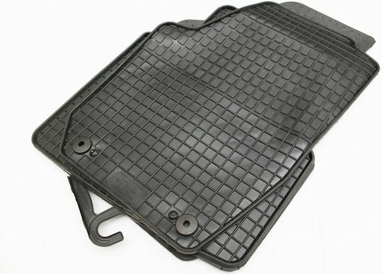 Petex Set of Front and Rear Mats 4pcs for Skoda Roomster 2006+ Black