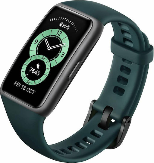Huawei Band 6 Waterproof with Heart Rate Monitor Forest Green Forest Green