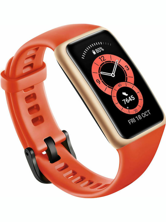 Huawei Band 6 Αδιάβροχο Amber Sunrise