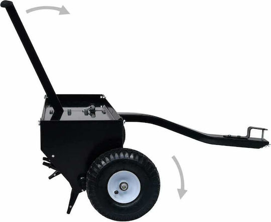 vidaXL Rasenlüfter für Rasentraktor 102cm Lawn Spiker 147892