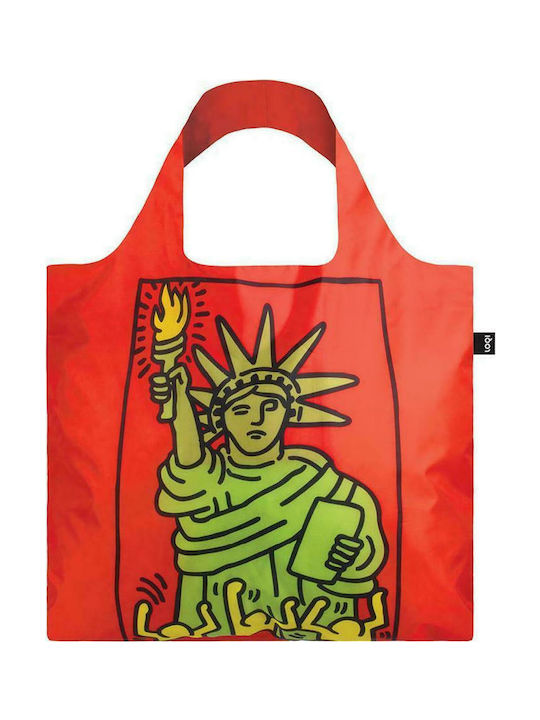 Loqi Keith Haring Υφασμάτινη Τσάντα για Ψώνια