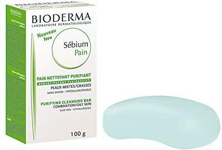 Bioderma Sebium Soap Bar Cleansing Face 100gr