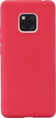 Silicone Back Cover Red (Huawei Mate 20 Pro)