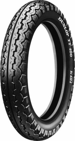 Dunlop TT100 GP 130/80-18 66H Tubeless Custom Motorcycle Tyre Back