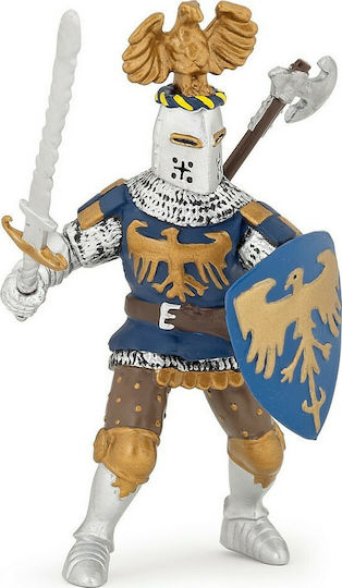 Papo Miniature Toy Crested Blue Knight 10cm