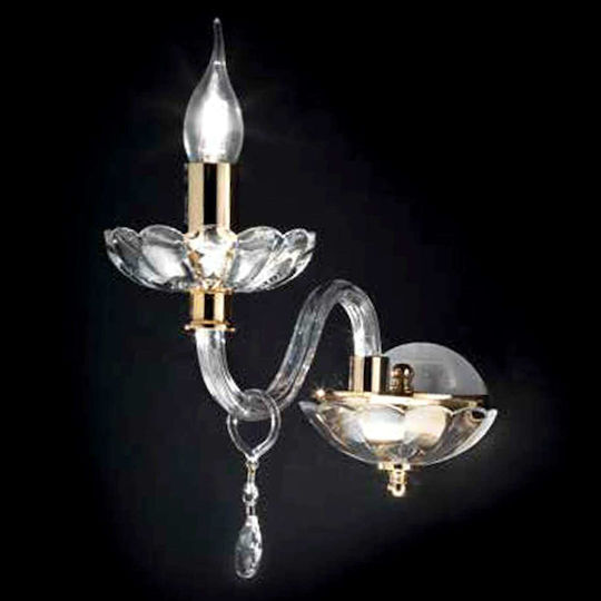Ondaluce Lamp Wall Transparent 27x25cm