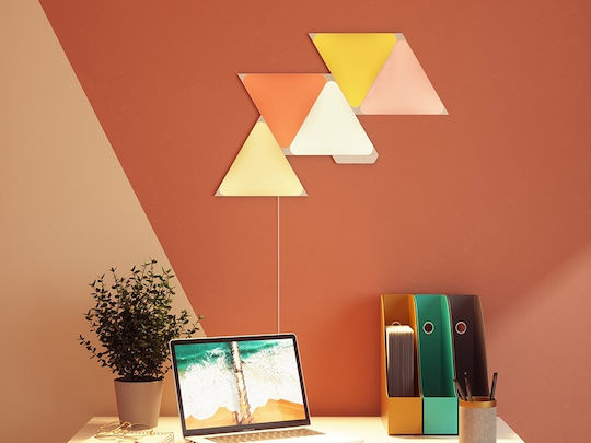 Nanoleaf WiFi Decorative Lamp Hexagon Multicolour 15pcs