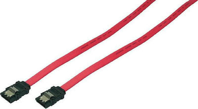 LogiLink 7-Pin SATA III - 7-Pin SATA III Kabel 0.75cm Rot (CS0002)