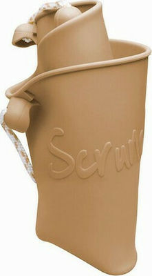 Scrunch Silicone Brown