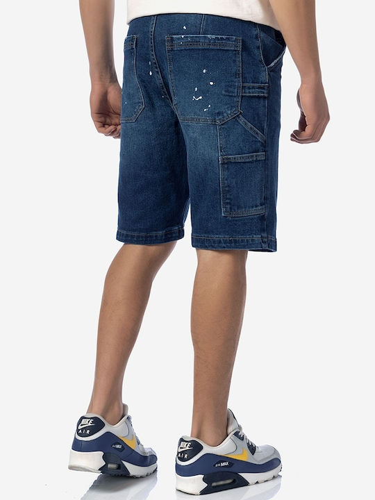 Brokers Jeans Herrenshorts Jeans Blau