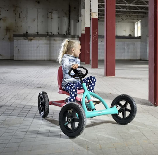 Go Kart Lua Go Kart Cu Un Loc Cu Pedală Inspirat Roz Pentru 3+ Ani