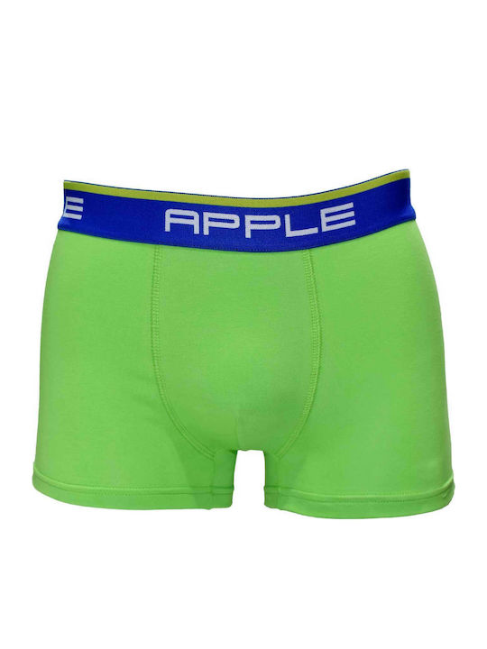 Apple Boxer Boxeri pentru bărbați Albastru 2Pachet