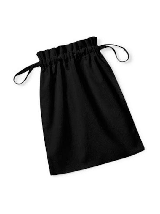 Westford Mill W118 Cotton Shopping Bag Black