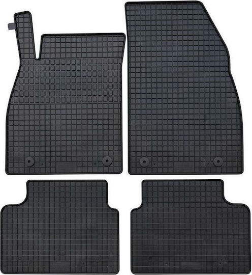 Petex Set of Front and Rear Mats 4pcs for Opel Insignia 2008-2017 Black