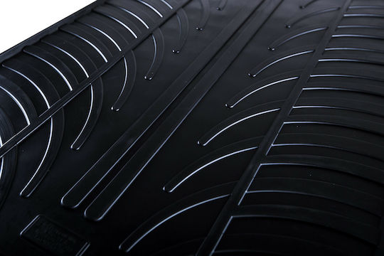 Gledring Σετ Μπροστινά και Πίσω Πατάκια 4τμχ για Suzuki SX4 S-Cross 2013 Μαύρα
