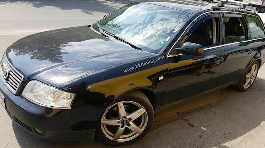 Heko Σετ Ανεμοθραύστες Αυτοκινήτου Μπροστινοί και Πίσω Σκούρο Φιμέ για Audi A6 4τμχ