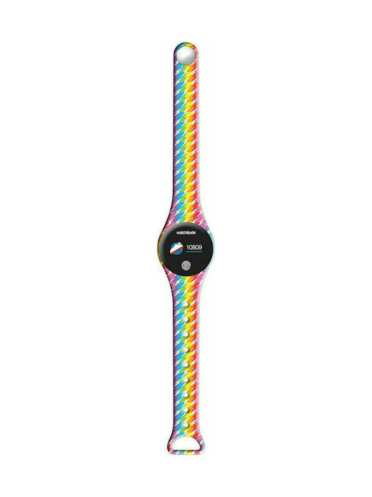 Watchitude Kids Smartwatch with Rubber/Plastic Strap Multicolour