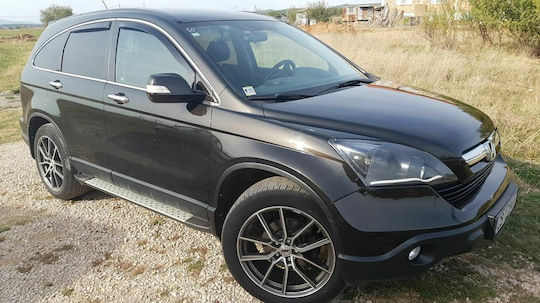 Heko Σετ Ανεμοθραύστες Αυτοκινήτου Μπροστινοί και Πίσω Σκούρο Φιμέ για Honda CR-V 4τμχ