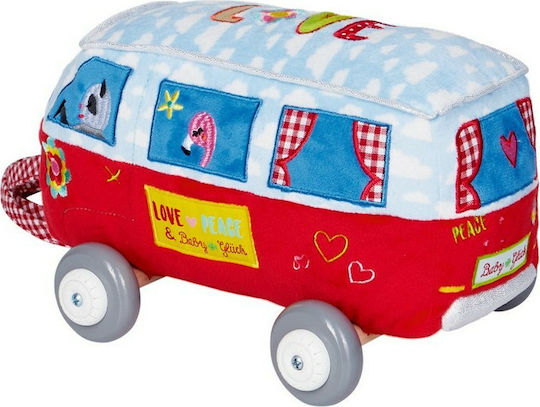 Die Spiegelburg Дърпаща играчка Дървена играчка Buss за 12++ месеца