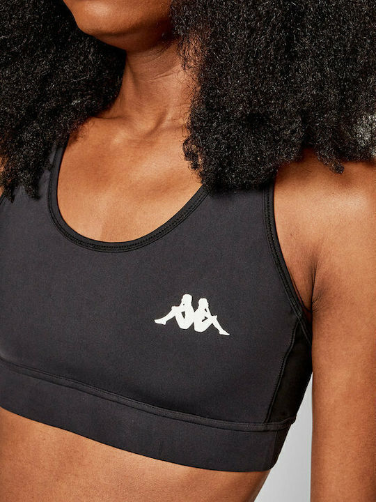 Ebba Women's Sports Bra without Padding Black