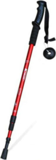 RM 2700 Telescopic Trekking Pole Aluminium 1pc Red