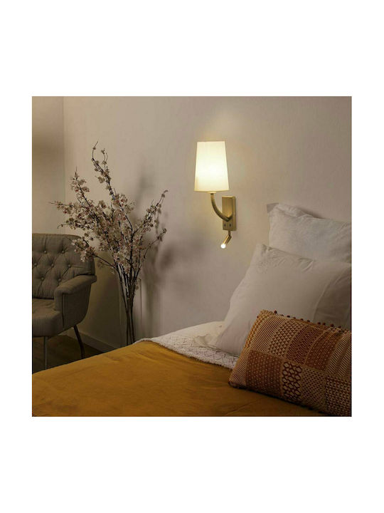 Faro Barcelona Lamp Wall Gold 7x21cm Faro Barcelona Lamp Wall Gold 7x21cm