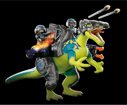 Playmobil Dino Rise Spinosaurus: Double Defense Power for 5-10 years old