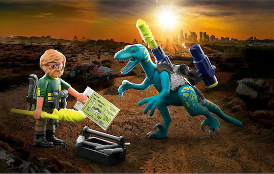 Playmobil Дино се издига Дейноних с чичо Rob за 5-10 години