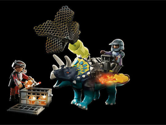 Playmobil Dino Rise Triceratops: Battle for the Legendary Stones for 5-10 years old