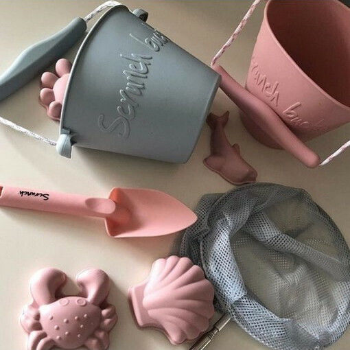 Scrunch Silicone Gray