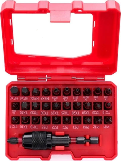 Tagred Set 31 Schraubendreher-Bits Torx