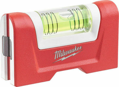 Milwaukee 4932472122 Spirit Level Aluminum Magnetic 7.5cm with 1 Eye