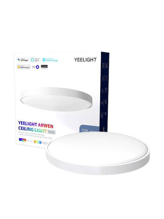 Yeelight Arwen 450S Round Outdoor LED Panel 50W with Cool White Light 6500K 45.5cm
