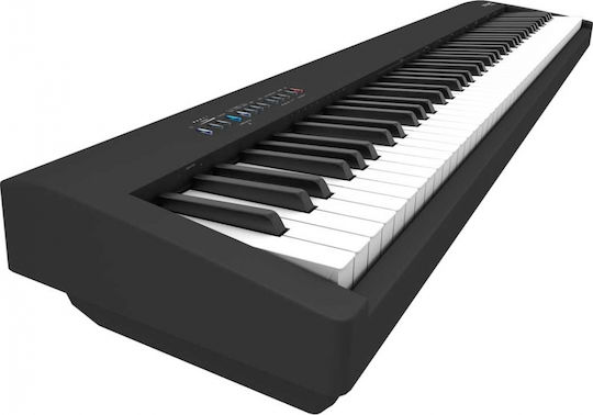 Roland Electric Stage Piano FP-30X Stand Set with 88 Weighted Keys Built-in Speakers and Connection with Headphones and Computer Black