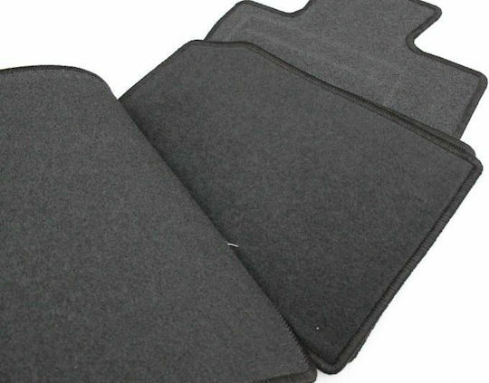 Petex Set of Front and Rear Mats 4pcs for Mini Cooper 2010+ Black