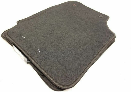 Petex Set of Front and Rear Mats 4pcs for Volkswagen Touareg 2002-2010 Black