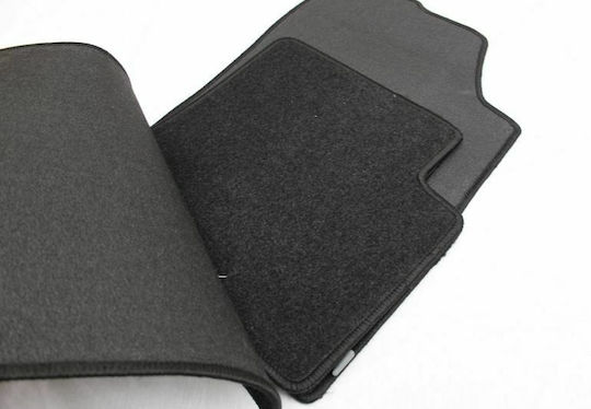 Petex Set of Front and Rear Mats 4pcs for Peugeot 306 1993-2001 Black