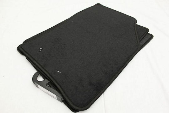 Petex Set of Front and Rear Mats 4pcs for Renault Megane / Scenic 1996-2002 Black