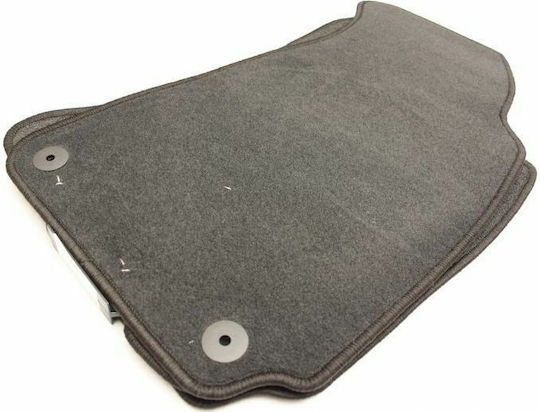 Petex Satz Vorder- und Hintermatten 4Stück aus Teppichboden für Volkswagen Passat 1997-2004 Schwarz