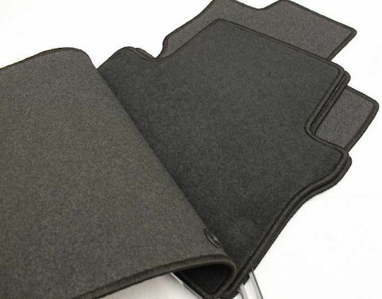 Petex Set of Front and Rear Mats 4pcs for Renault Koleos 2008-2015 Black