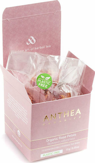 Anthea Organics Ροδοπέταλα 10 Φακελάκια 10gr