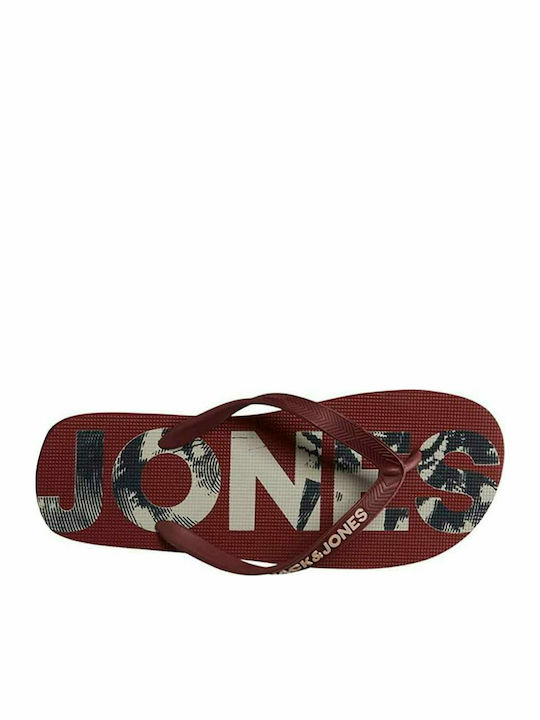 Jack & Jones Flip Flops Bordeaux