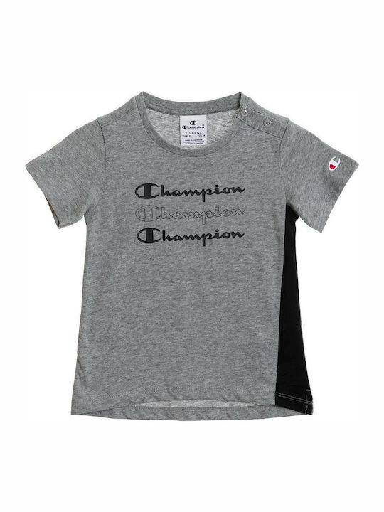 Champion Kids Set with Shorts Summer 2pcs Gray