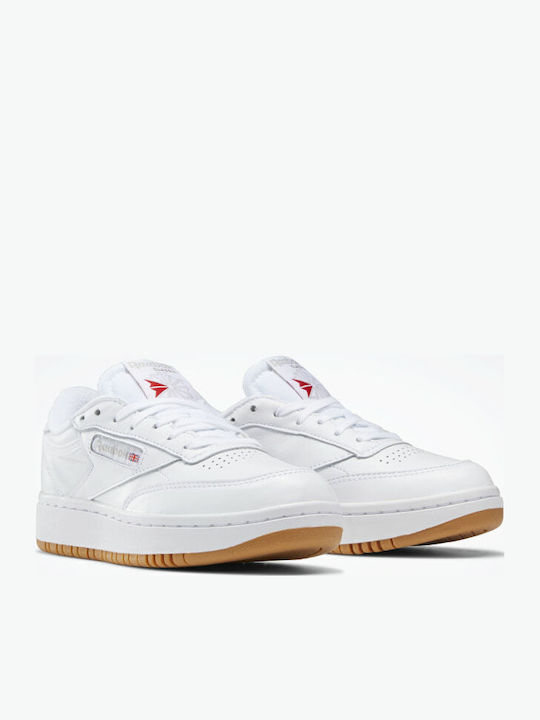 Club C Double Chunky Sneakers White