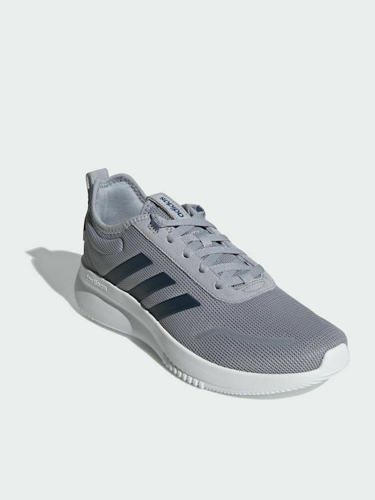 Adidas Lite Racer Rebold Herren Sneakers Halo Silver / Crew Navy / Royal Blue