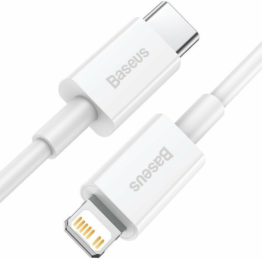 Baseus Superior USB-C to Lightning Cable 20W White 1m (CATLYS-A02)