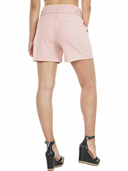 Only Women's High-waisted Shorts Pink